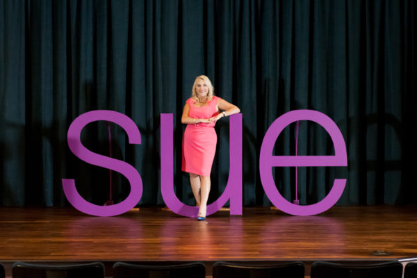 SUE Talks by Women Lead and Connected Women of Influence; photographed by TRUE BLUE Portrait